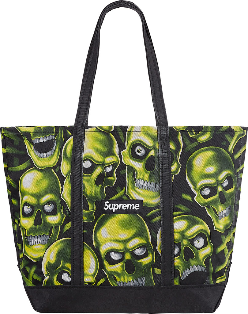 Supreme Skull Pile Denim Tote Agenda Crafts