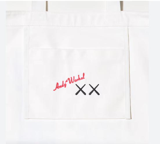 Uniqlo KAWS x Andy Warhol Tote Bag