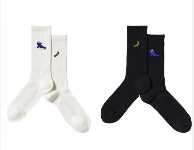 Uniqlo KAWS x Andy Warhol Socks