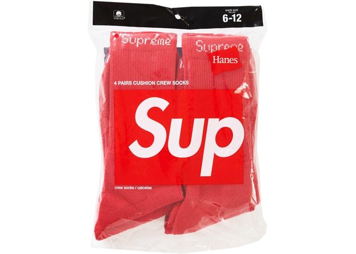 Supreme x Hanes Crew Socks