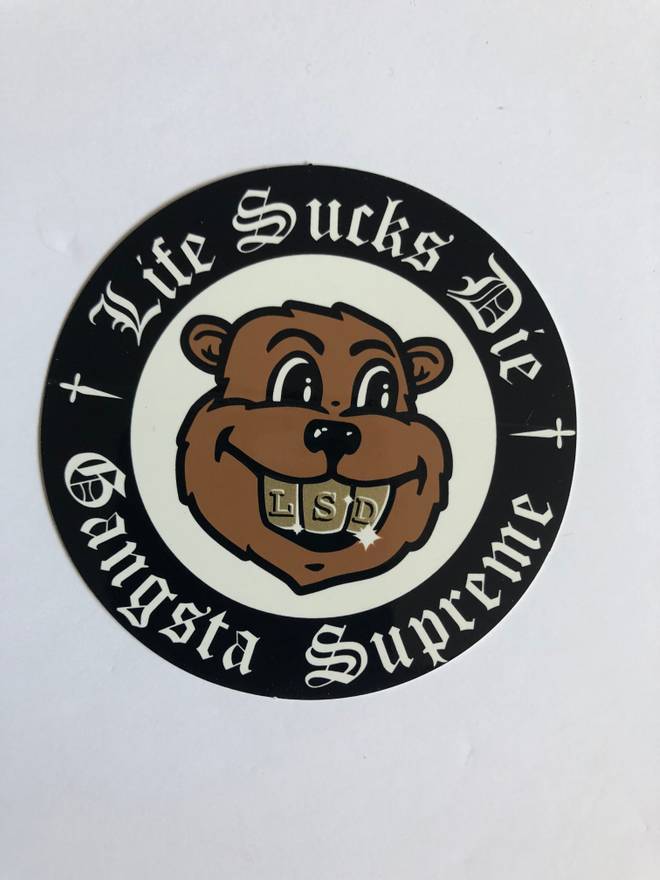 Supreme 3 Piece Sticker Set