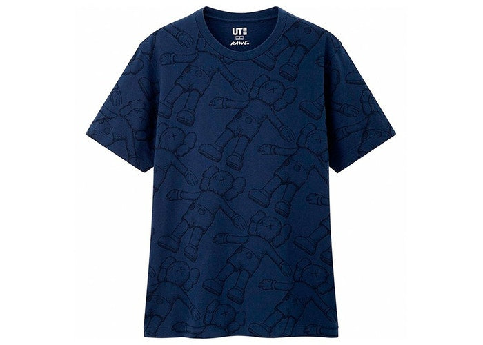 KAWS x Uniqlo All Over Holiday Print Tee
