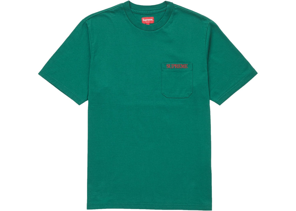 Supreme Embroidered Pocket Tee