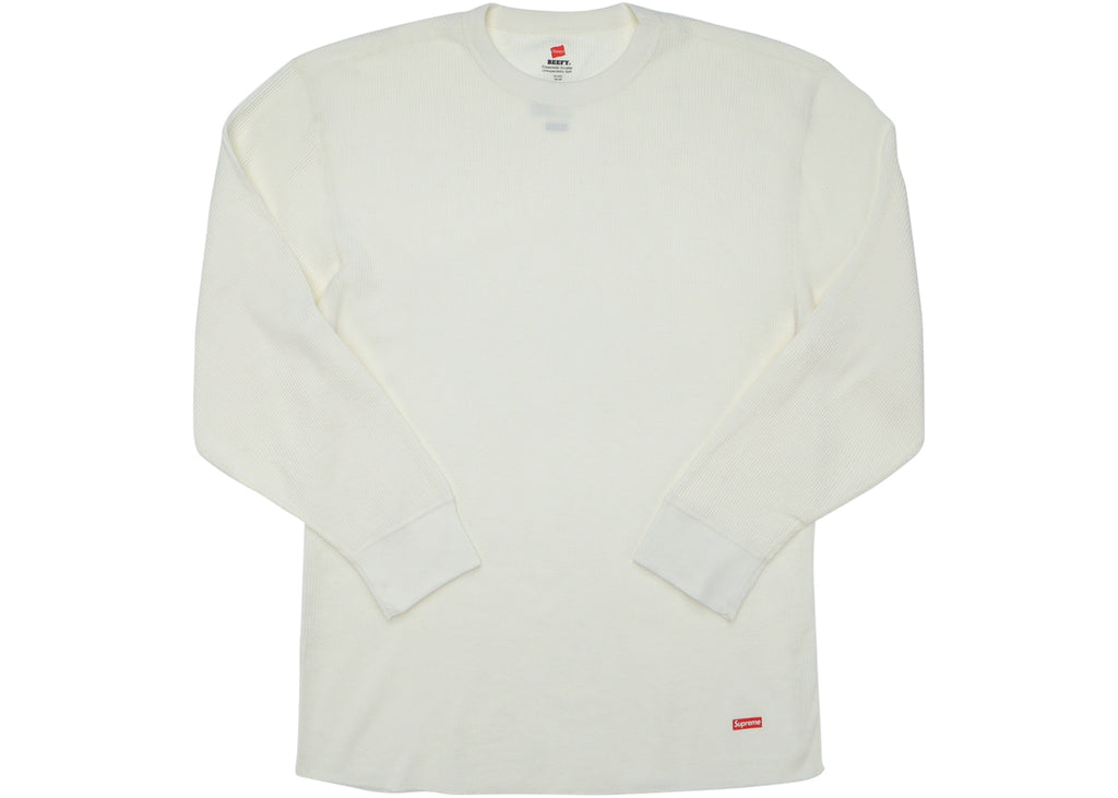 Supreme x Hanes Thermal Crew