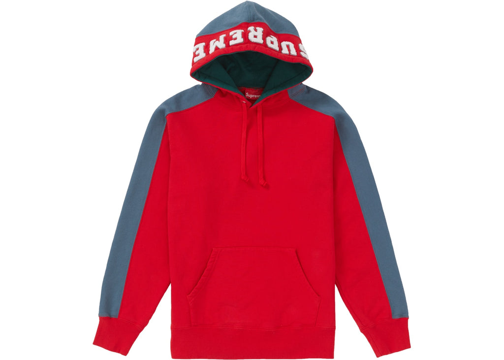 Supreme Paneled Hooded Sweatshirt