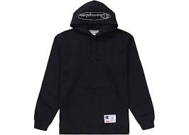 Supreme x Champion Outline Hooded Sweatshirt