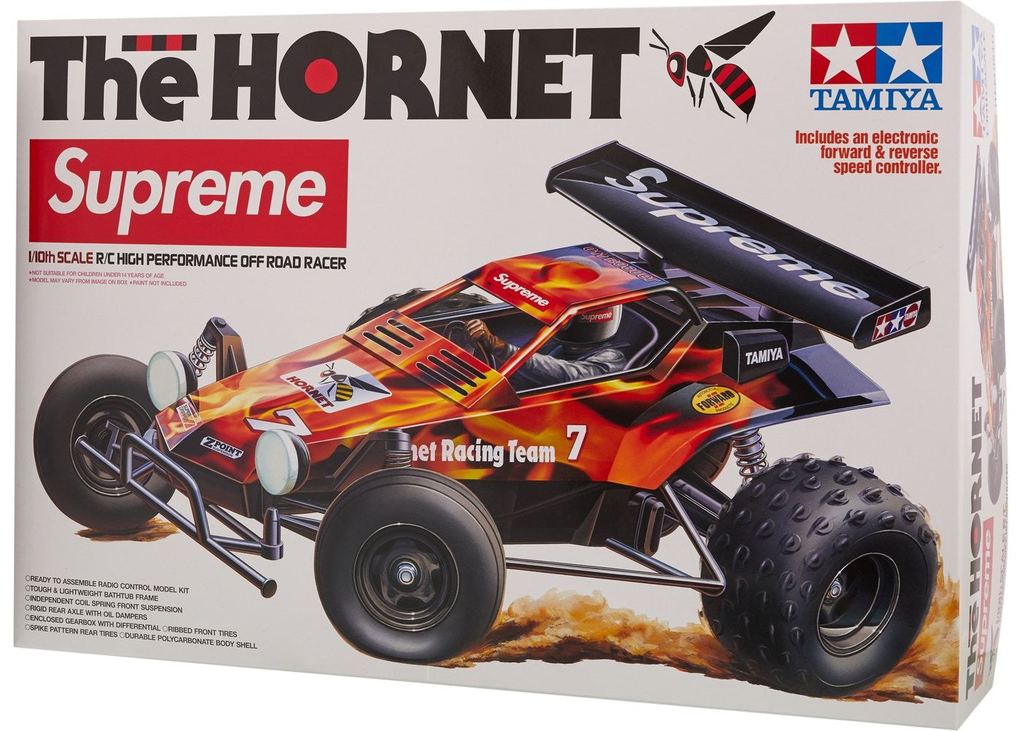 Supreme x Tamiya Hornet RC Car