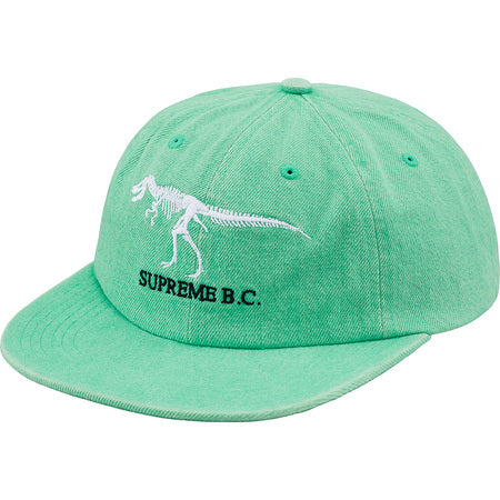 Supreme B.C. 6-Panel Hat Cap 恐竜 SUPREME CREST 6-PANEL (BLACK